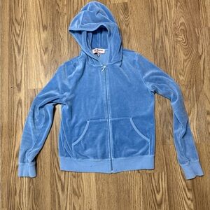 Light Blue juicy Zip-Up Hoodie